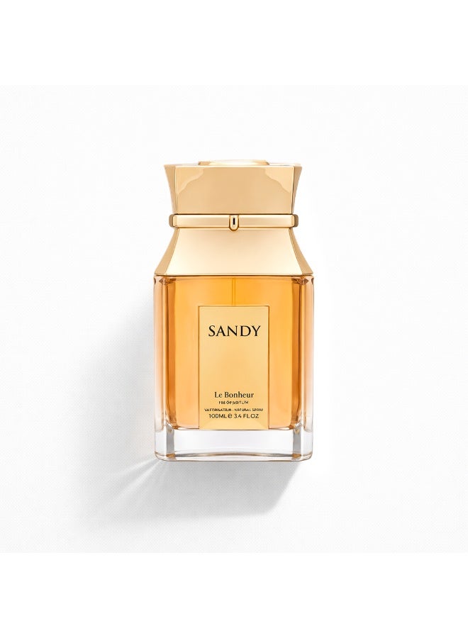 عطور لابونير الماس للعطور ساندي عطر أو دو بارفان 100 مل للنساء – عطر زهور وفواكه مائي فاخر طويل الثبات برائحة النكتارين والكمثرى والغاردينيا والمسك – برفيوم فخم للنساء ساندي - Image 2